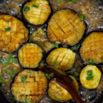 Grilled eggplant