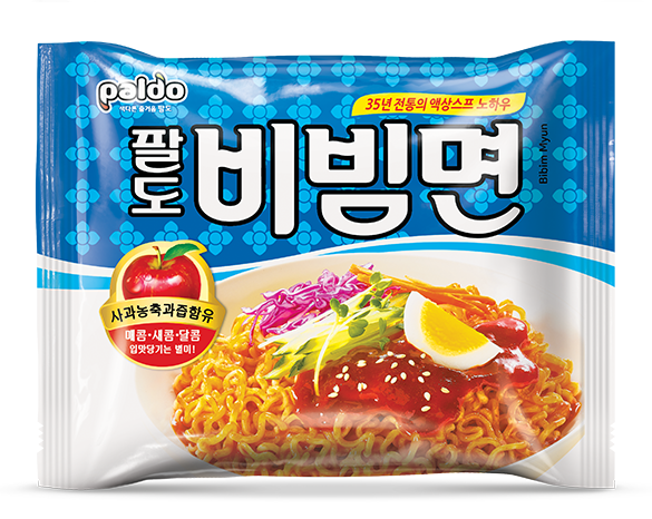 인기 비빔면 팔도 비빔면